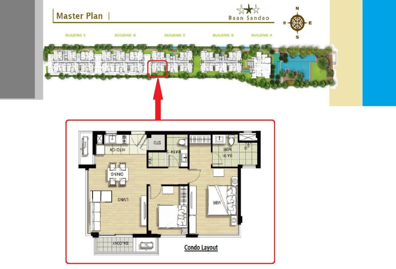 Apartmán Baan San Dao HHQ Exteriér fotografie
